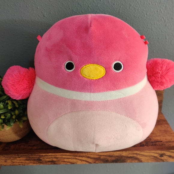 Della pink duck Squishmallow Valentine's Day Stuffed animal Kids Toy plush 9" - Picture 1 of 5
